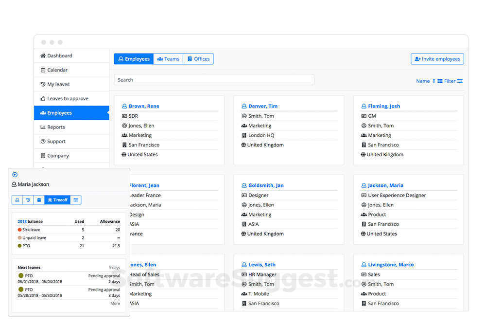 LeaveBoard Small Screenshot 1